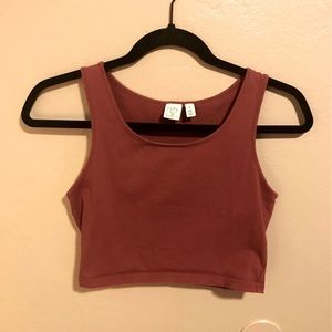 BP maroon crop top
